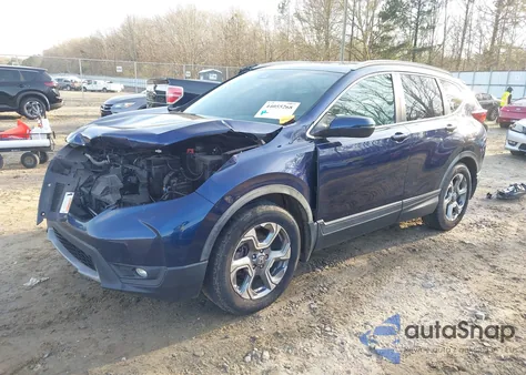 2017 Honda Cr-V Ex-L/Ex-L Navi from USA, damaged, VIN 7FARW1H84HE001613